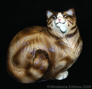 Purring Cat by Windstone Editions