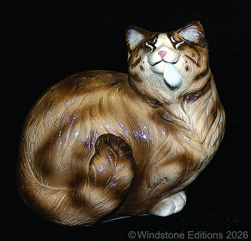 Purring Cat by Windstone Editions