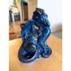 Windstone Editions - 1986 Male Dragon - Peacock (Retired Color) - Artist: Melody Peña