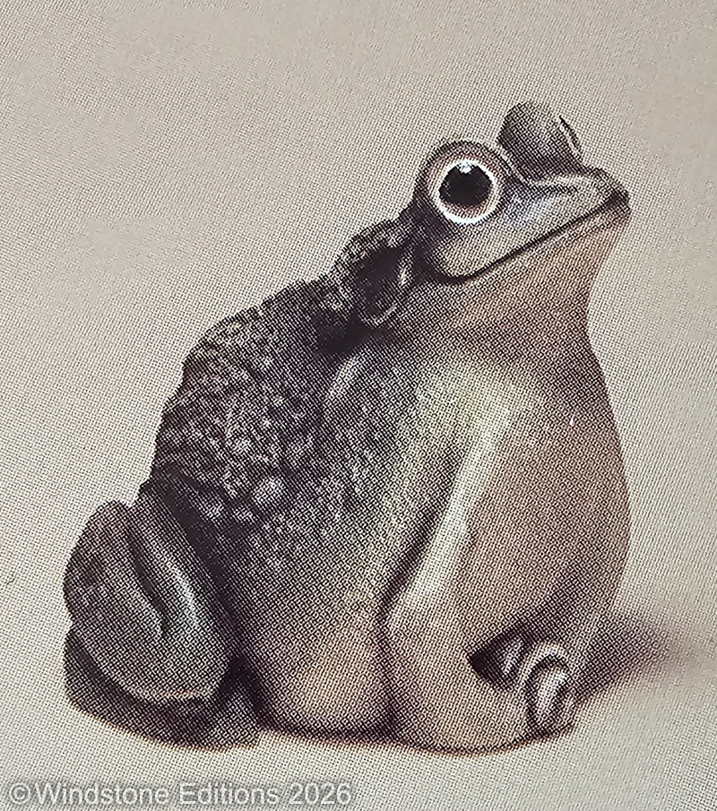 Frog Statuette by Windstone Editions