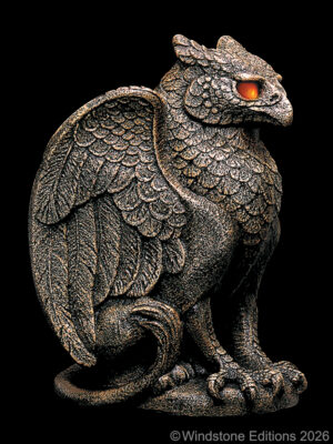 Griffin Candlelamp by Windstone Editions