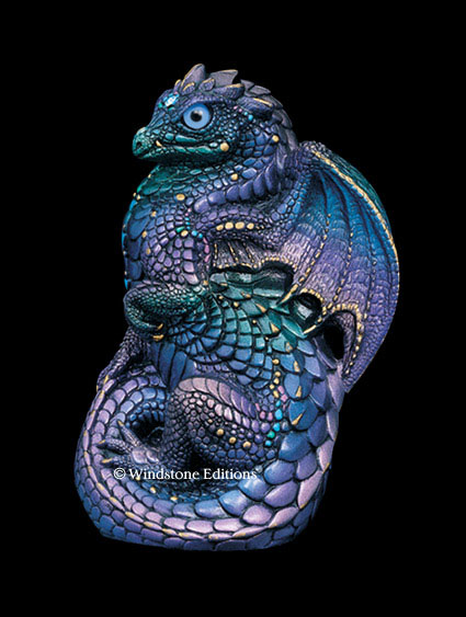 Young Dragon - Peacock by Windstone Editions