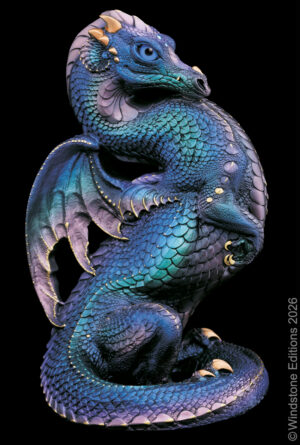 Emperor Dragon in Peacock by Windstone Editions