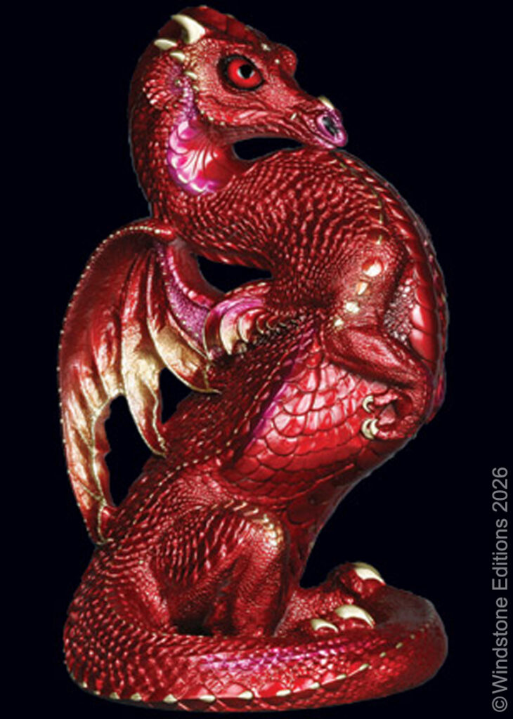 Ruby Emperor Dragon by Windstone Editions