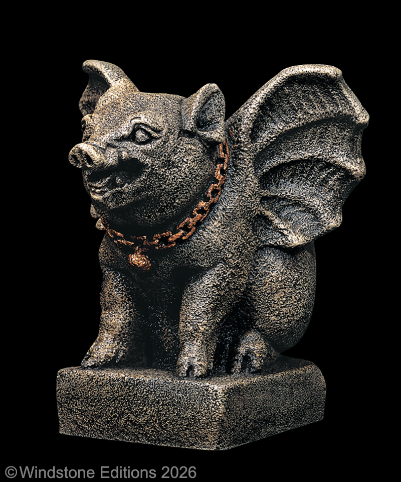 Pig Gargoyle by Windstone Editions