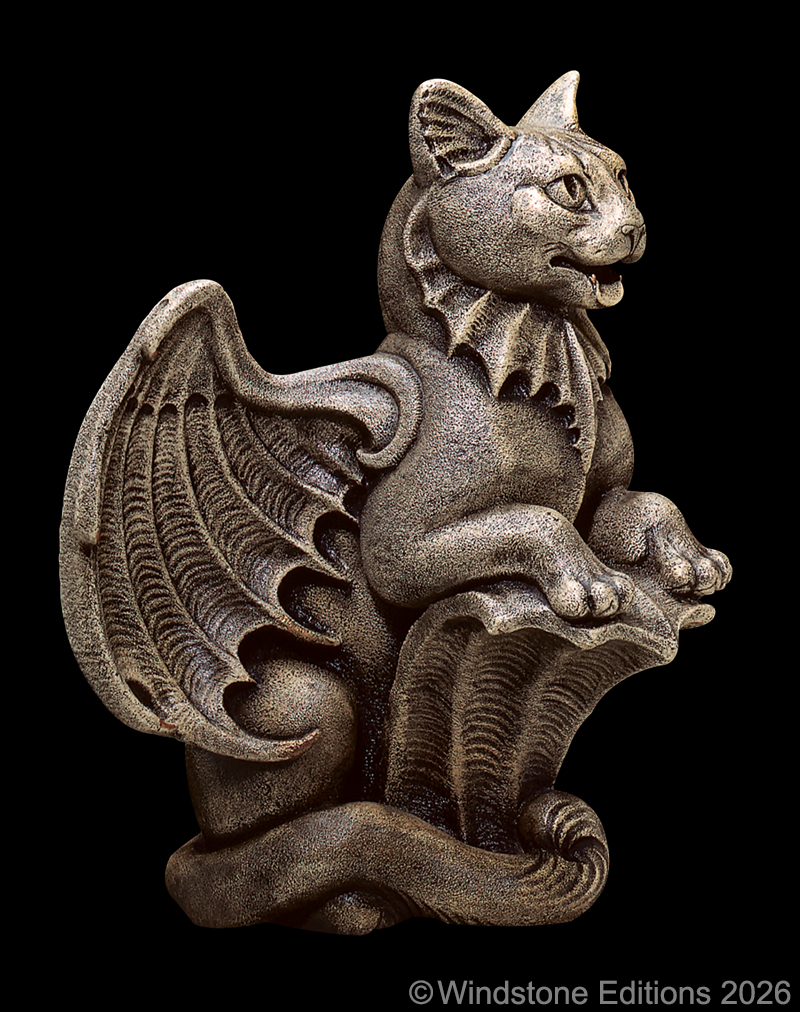 Bat Cat Gargoyle by Windstone Editions