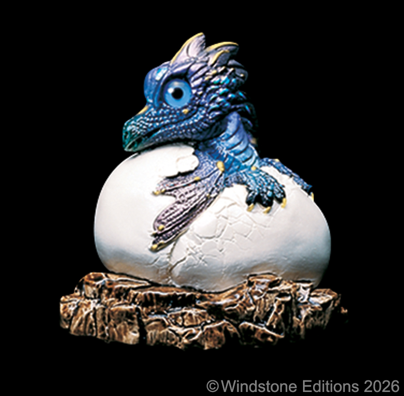 Hatching Dragon - Peacock by Windstone Editions