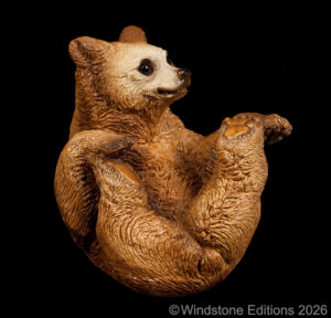 Lying Bear Cub by Windstone Editions