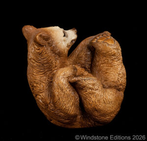 Lying Bear Cub by Windstone Editions