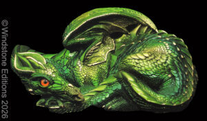 Mother Dragon in Emerald by Windstone Editions