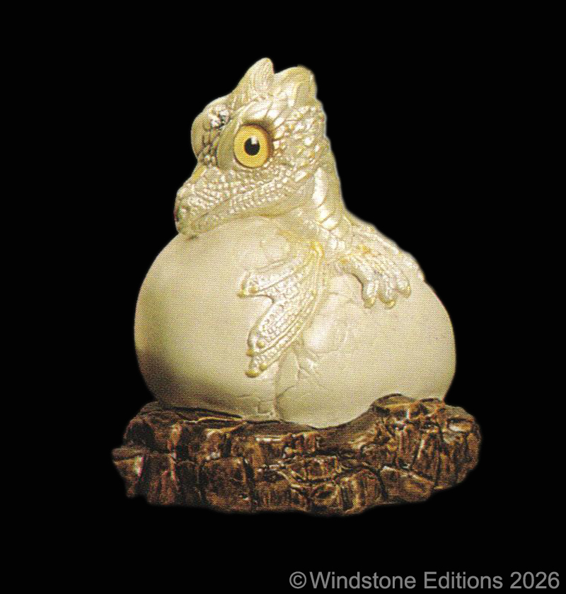 White Hatching Dragon by Windstone Editions