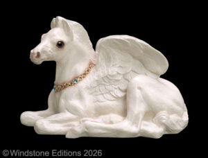 Baby Pegasus white by Windstone Editions