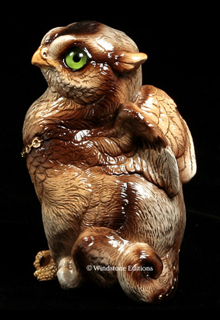Sitting Griffin Chick Wolf