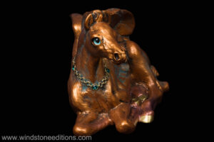 Baby Pegasus Copper Patina Pic2