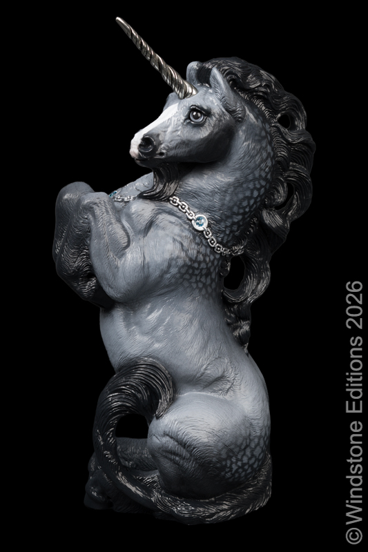 Male Unicorn – Dapple Grey – Windstone Editions