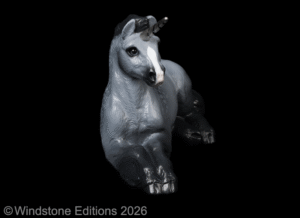 Resting Ponycorn Dapple Grey Pic2