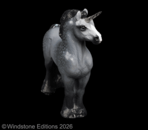 Standing Ponycorn Dapple Grey Pic2