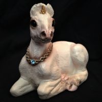 Unicorn Foal, White, 1990 