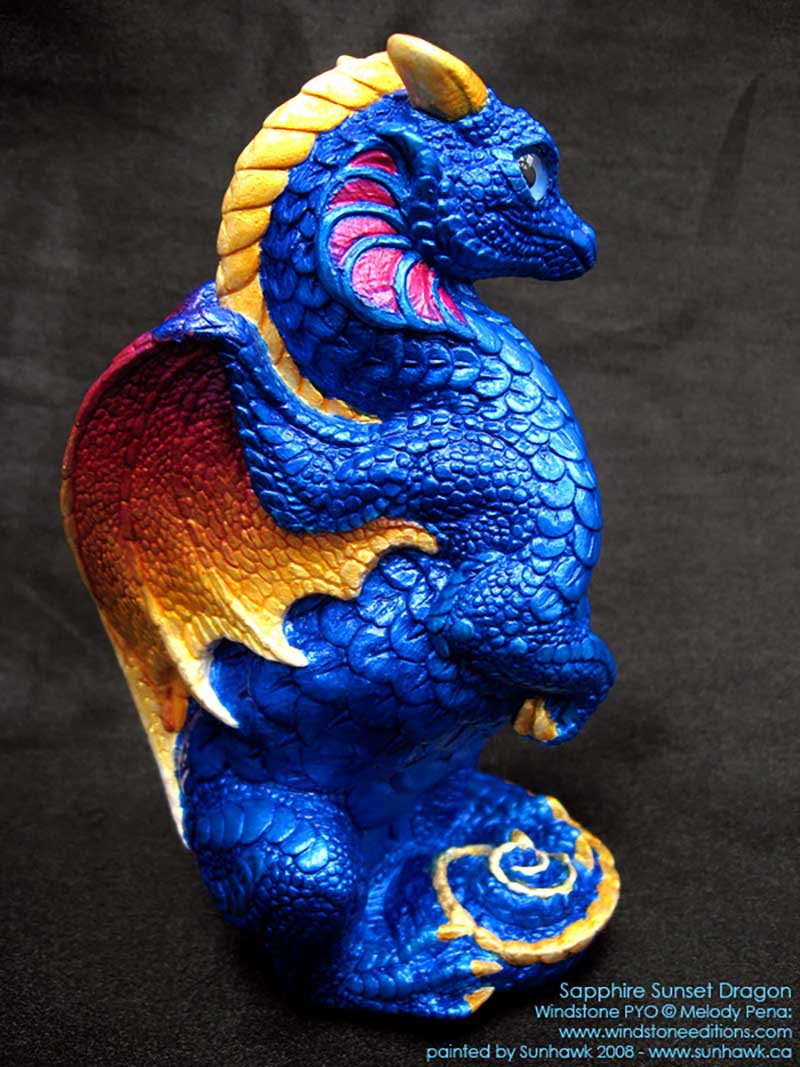 Sapphire Sunset Dragon – Right Side 