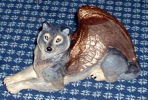 Gray/Bronze PYO wolf 