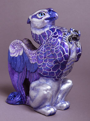 custom silver violet griffin