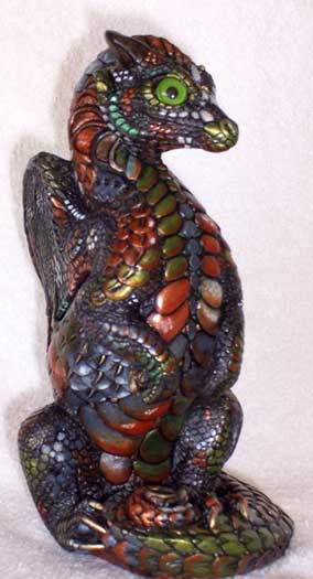 Lichen dragon, right front 