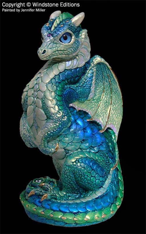 Seafoam Dragon (test paint)