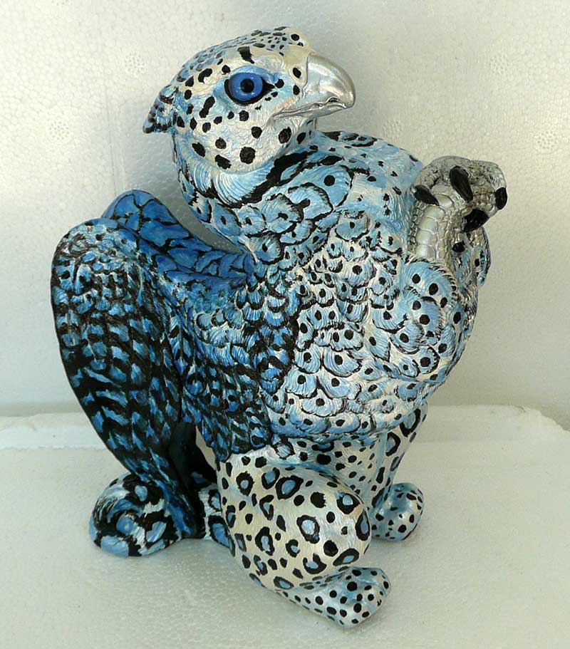 Sapphire Shadow Snow Leopard Griffin 